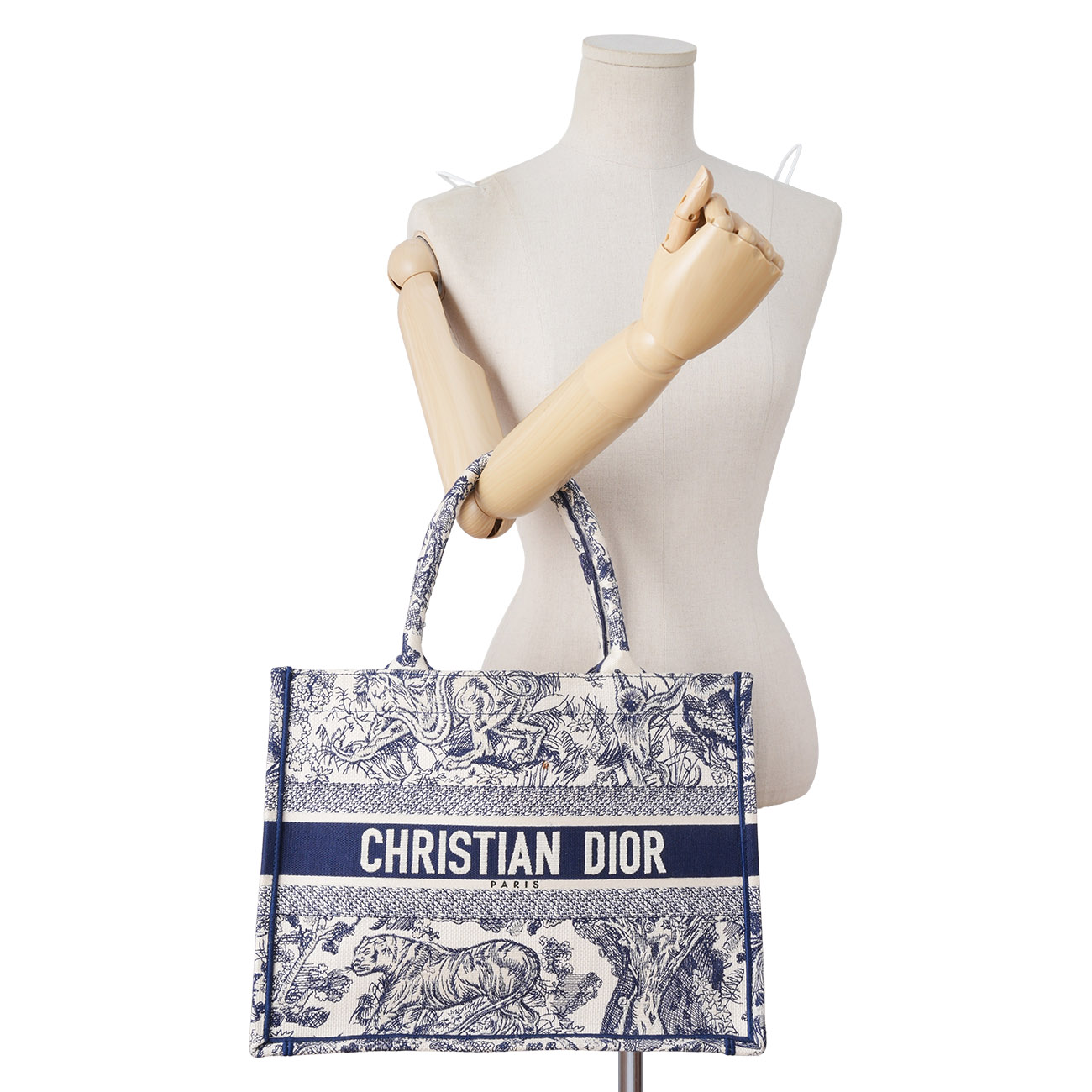 CHRISTIAN DIOR(USED)디올 뜨왈 드 주이 북토트 36